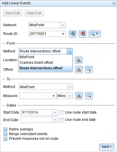 From Method referent offset selection